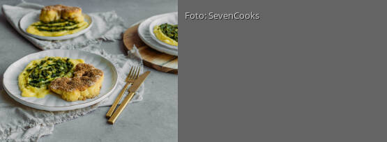 Rezeptbild für "Blumenkohl Schnitzel"