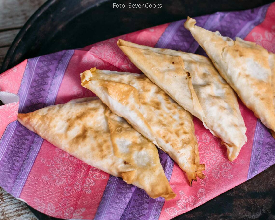 Fertiges Rezept: Blumenkohlreis Samosas_2