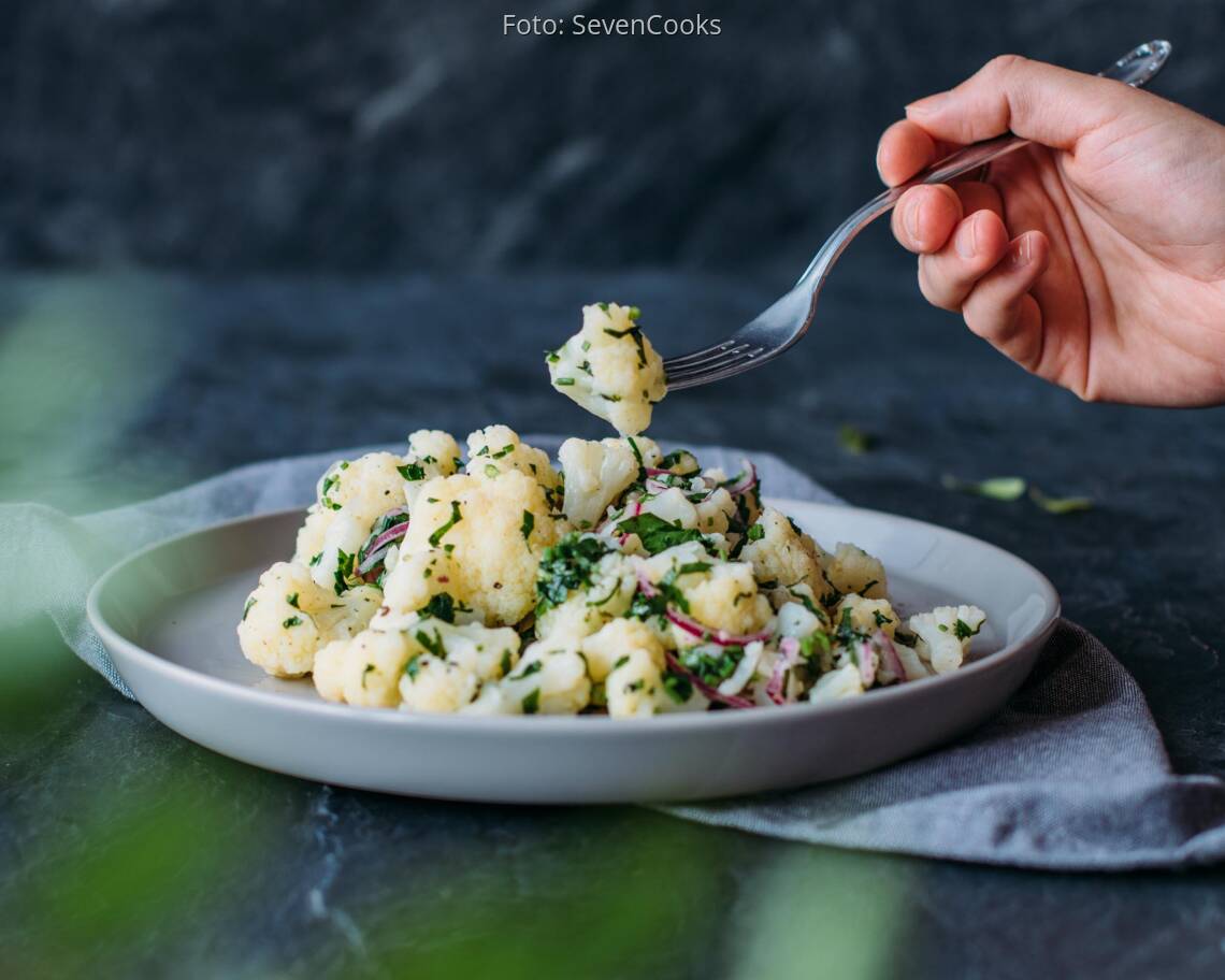 Veganes Rezept: Blumenkohlsalat_2