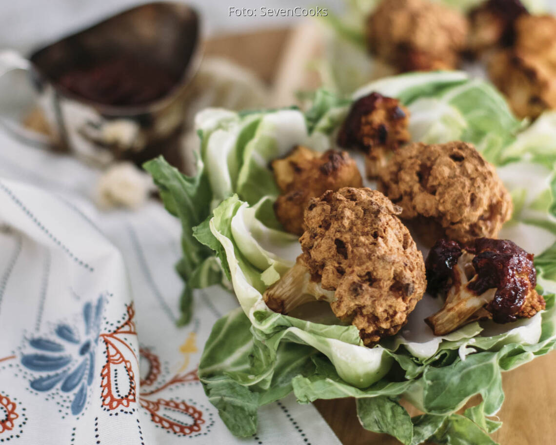 Veganes Rezept: Blumenkohlwings 2