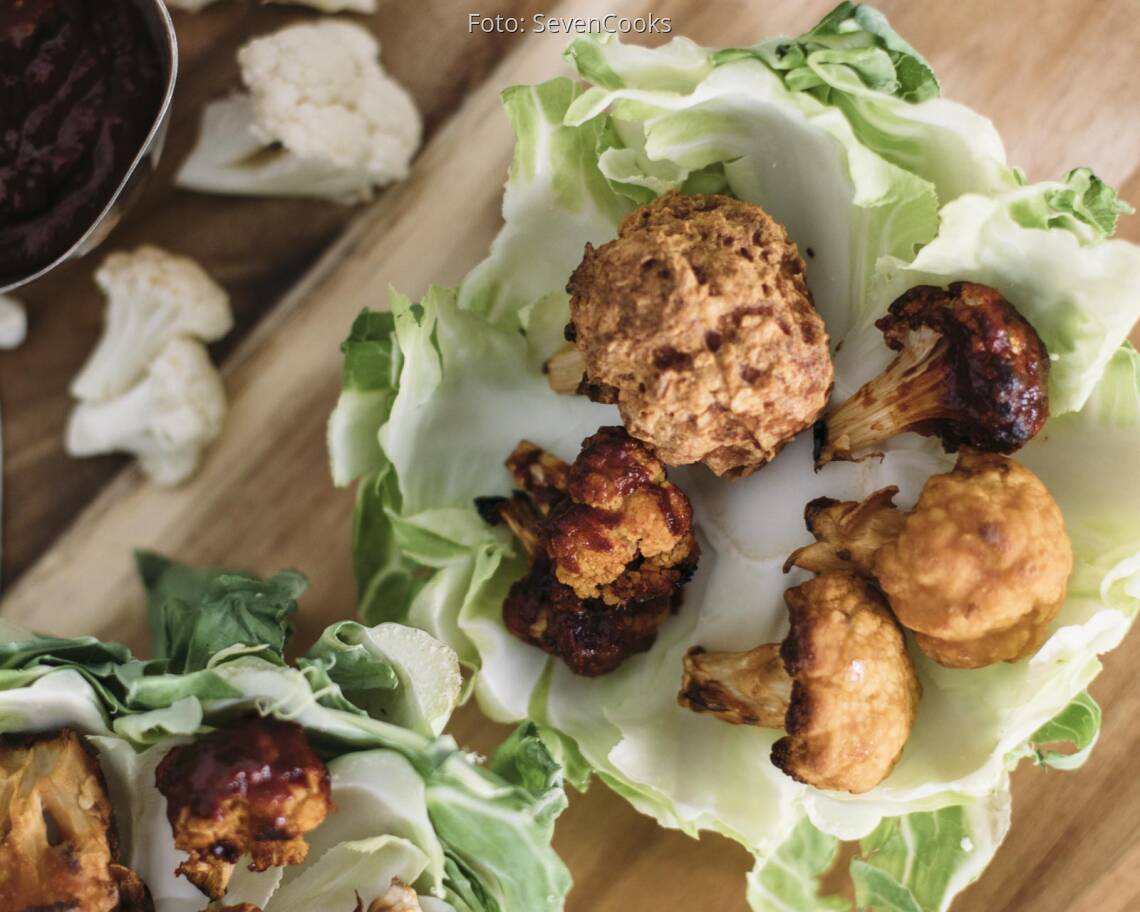 Veganes Rezept: Blumenkohlwings 3