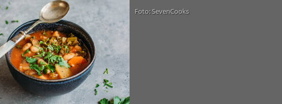 Rezeptbild für "Bohnen-Minestrone"