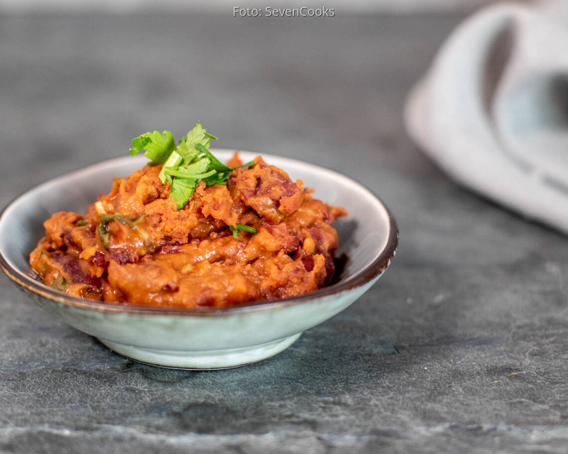 Veganes Rezept: Bohnenmus 1