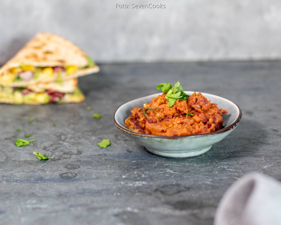 Veganes Rezept: Bohnenmus 2