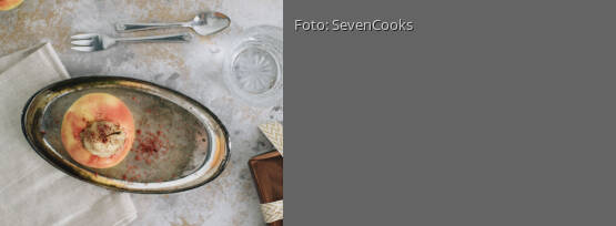 Rezeptbild für "Bratapfel mit Marzipan"