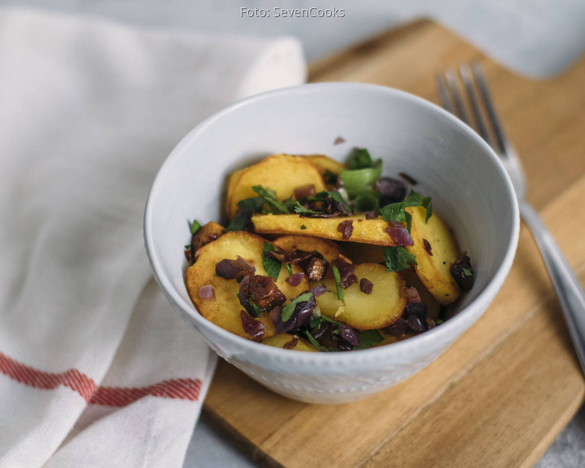 Veganes Rezept: Bratkartoffeln 3