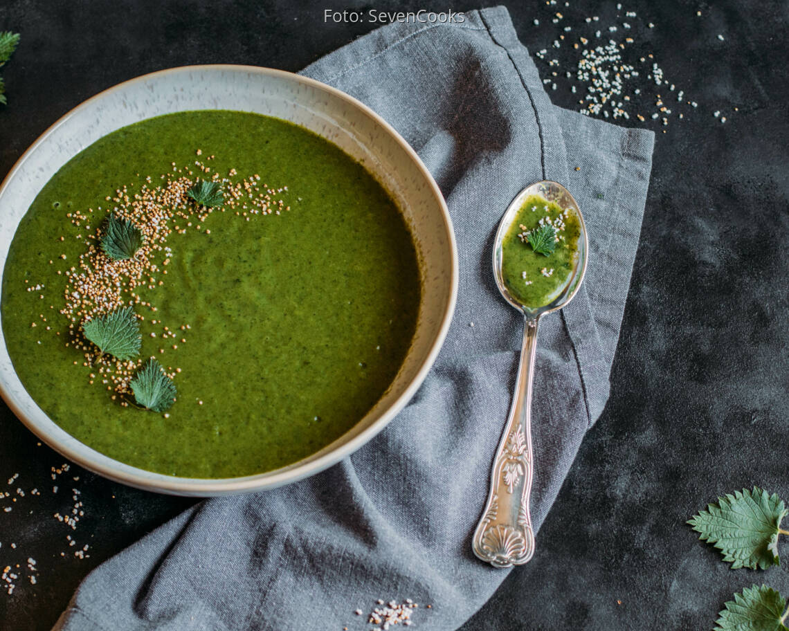 Veganes Rezept: Brennnesselsuppe 1