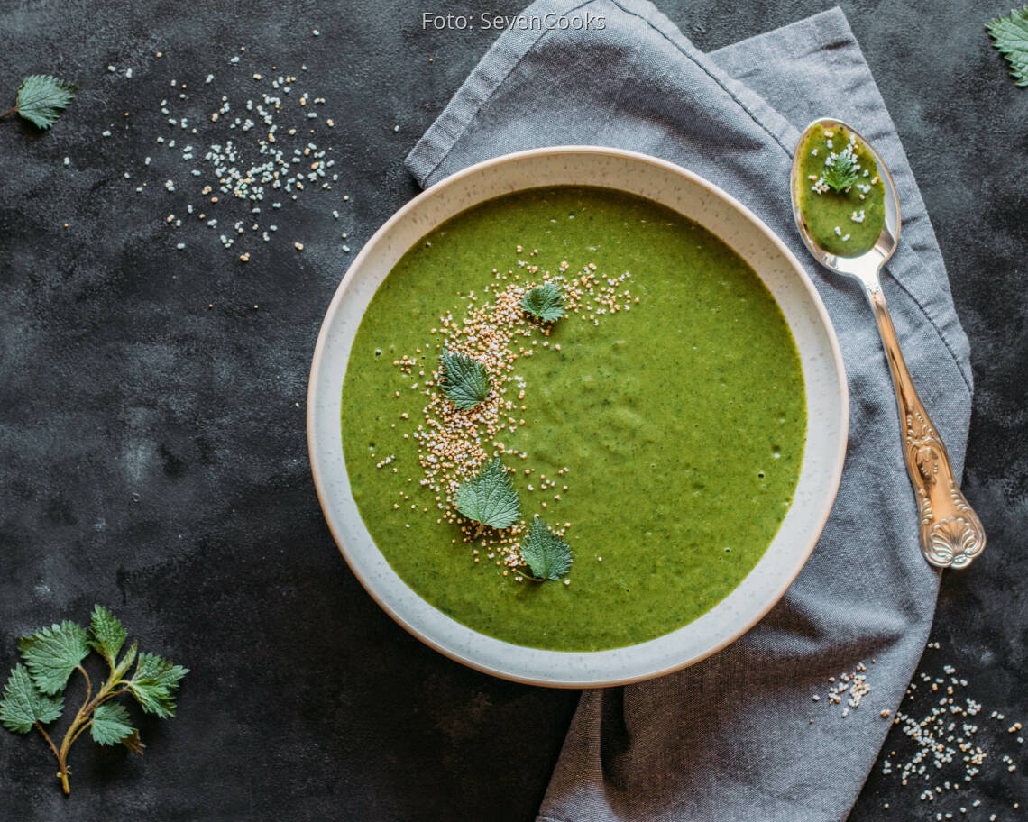Veganes Rezept: Brennnesselsuppe 2