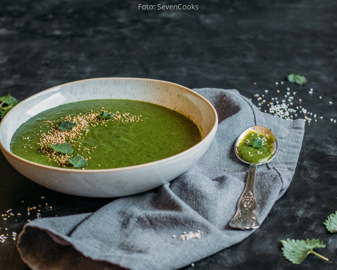 Veganes Rezept: Brennnesselsuppe 3