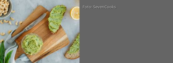 Rezeptbild für "Veganer Bärlauch-Frischkäse"