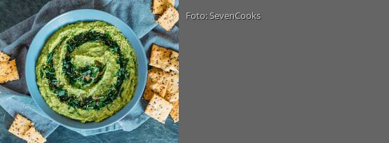 Rezeptbild für "Bärlauch-Hummus"