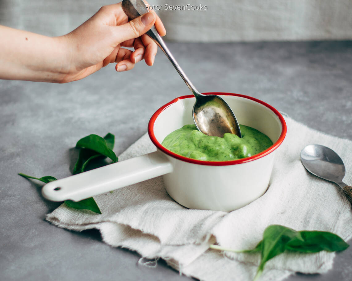 Veganes Rezept: Bärlauch-Kartoffelpüree