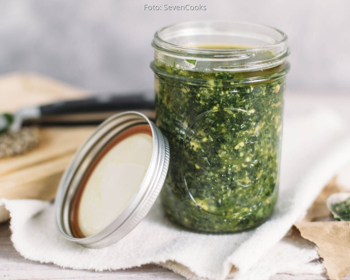 Veganes Rezept: Bärlauchpesto_3