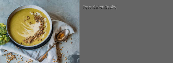 Rezeptbild für "Vegane Brokkolicremesuppe"