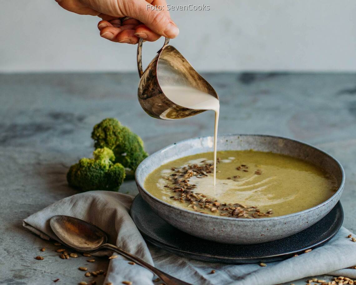 Veganes Rezept: Brokkoli Creme Suppe