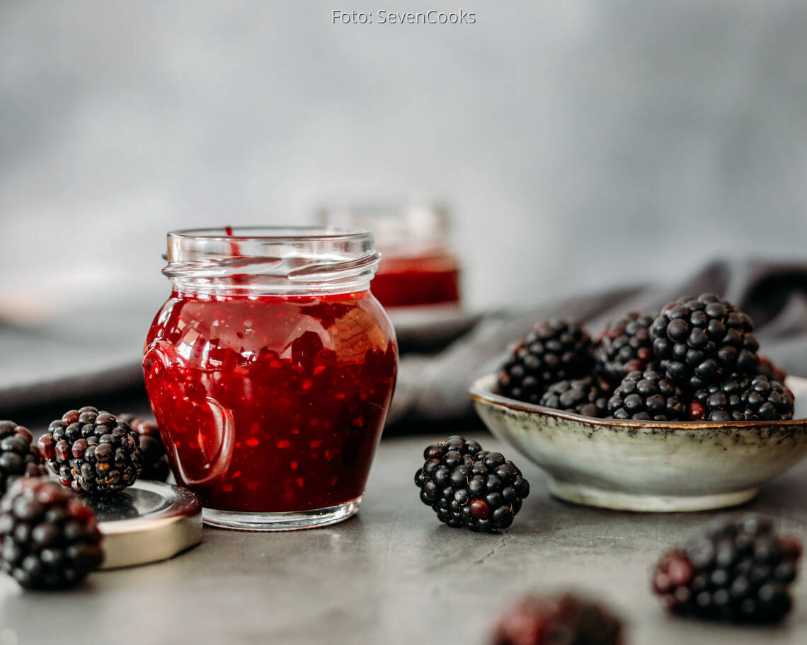 Veganes Rezept: Brombeermarmelade 1