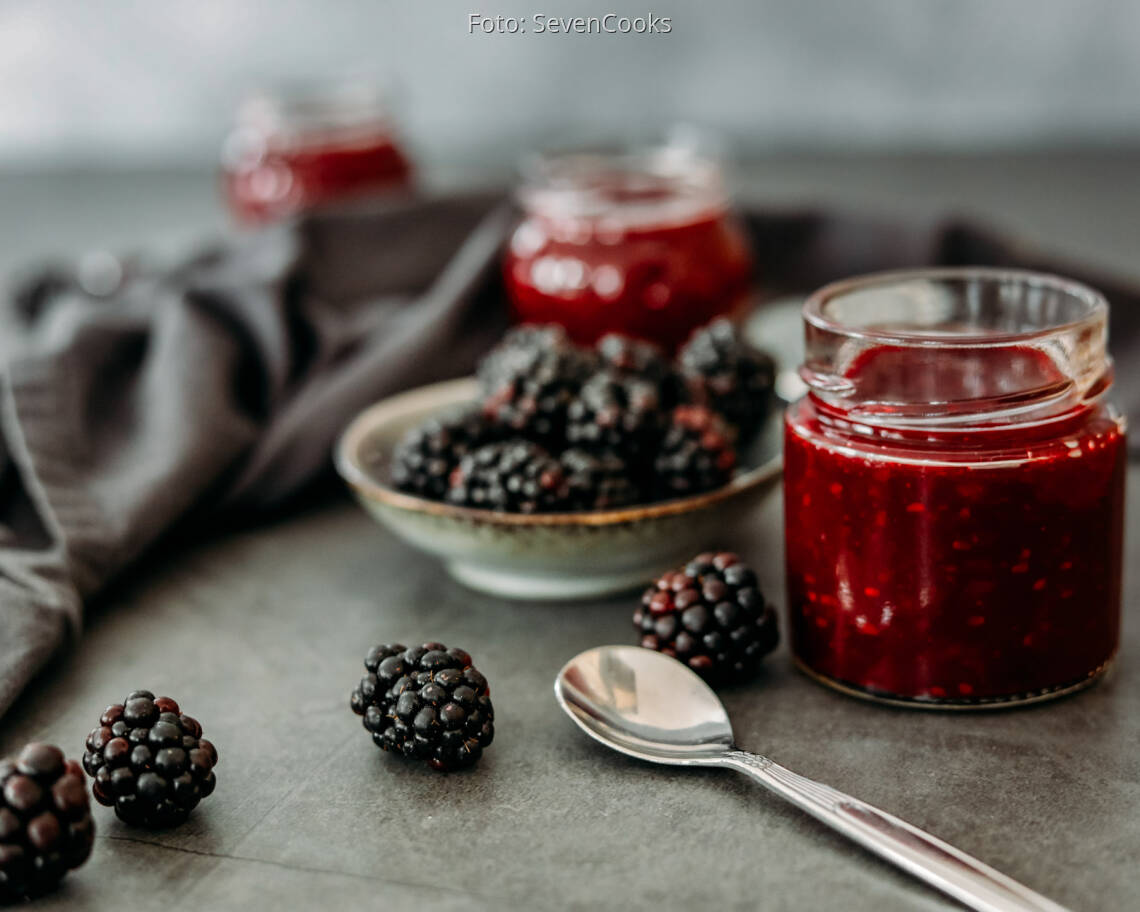 Veganes Rezept: Brombeermarmelade 2