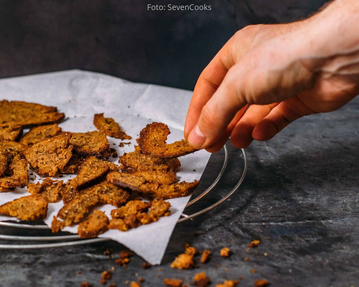 Veganes Rezept: Brotchips 1