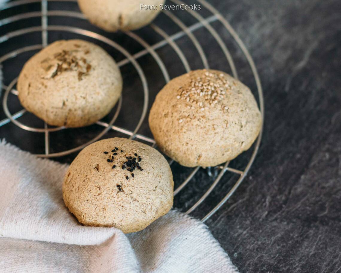 Veganes Rezept: Buchweizenbrötchen 1