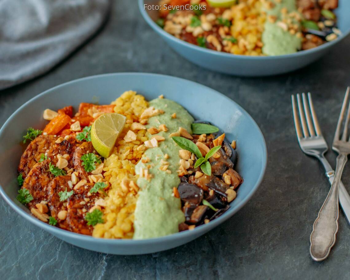 Veganes Rezept: Buddha Bowl 1