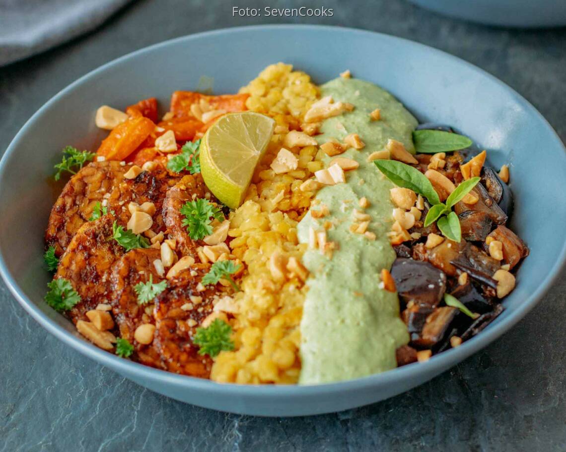 Veganes Rezept: Buddha Bowl 3