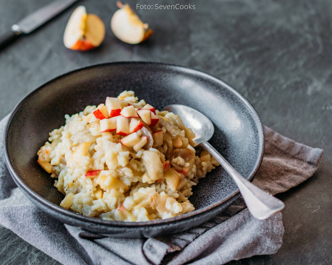 Veganes Rezept: Chicorée Risotto