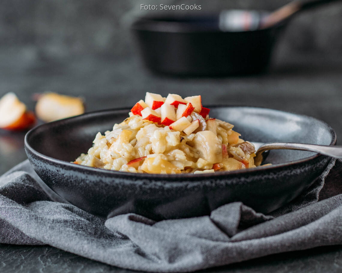 Veganes Rezept: Chicorée Risotto