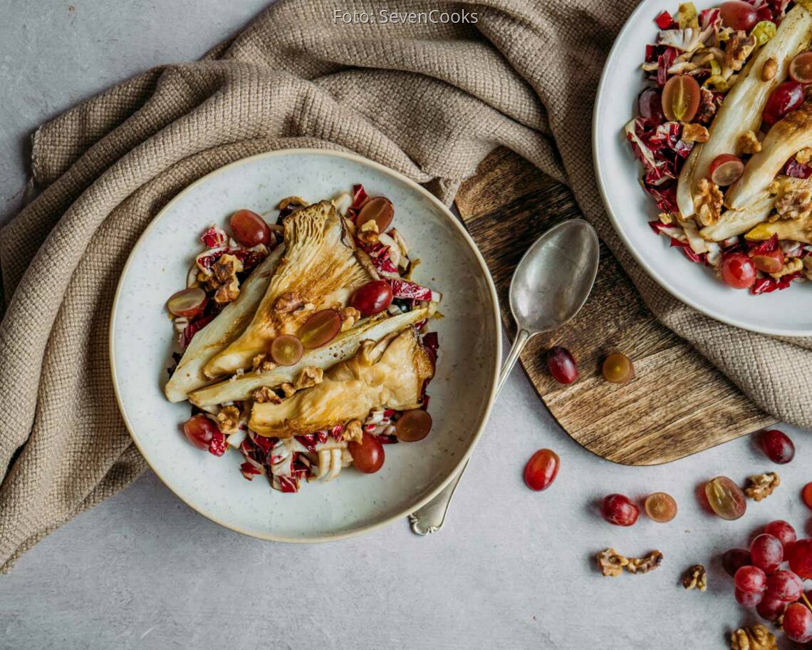 Veganes Rezept: Chicorée Salat 2