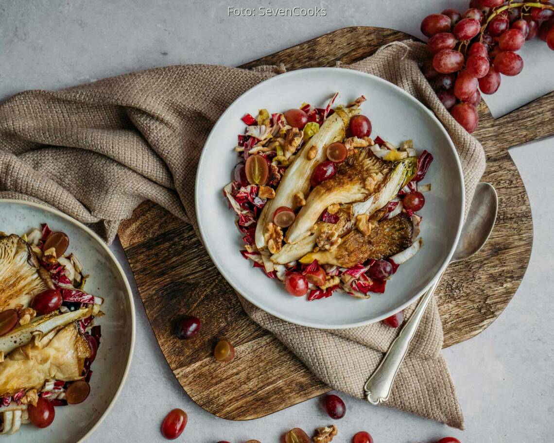 Veganes Rezept: Chicorée Salat 3