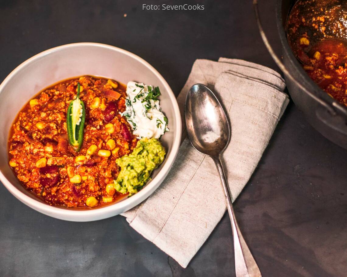 Veganes Rezept: Chili con Tofu 3