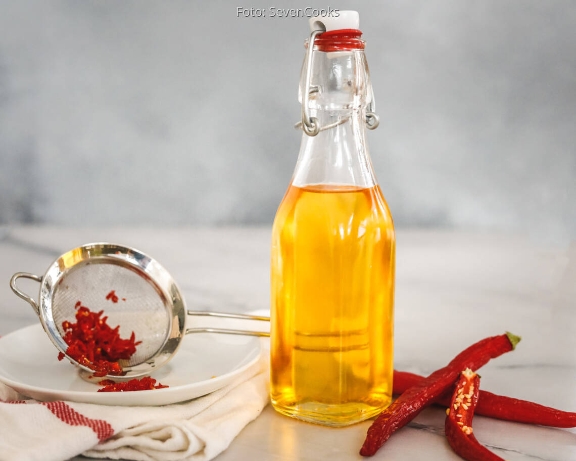Veganes Rezept: Chili-Öl 1