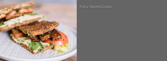 Rezeptbild für "Crispy Tempeh Sandwich"