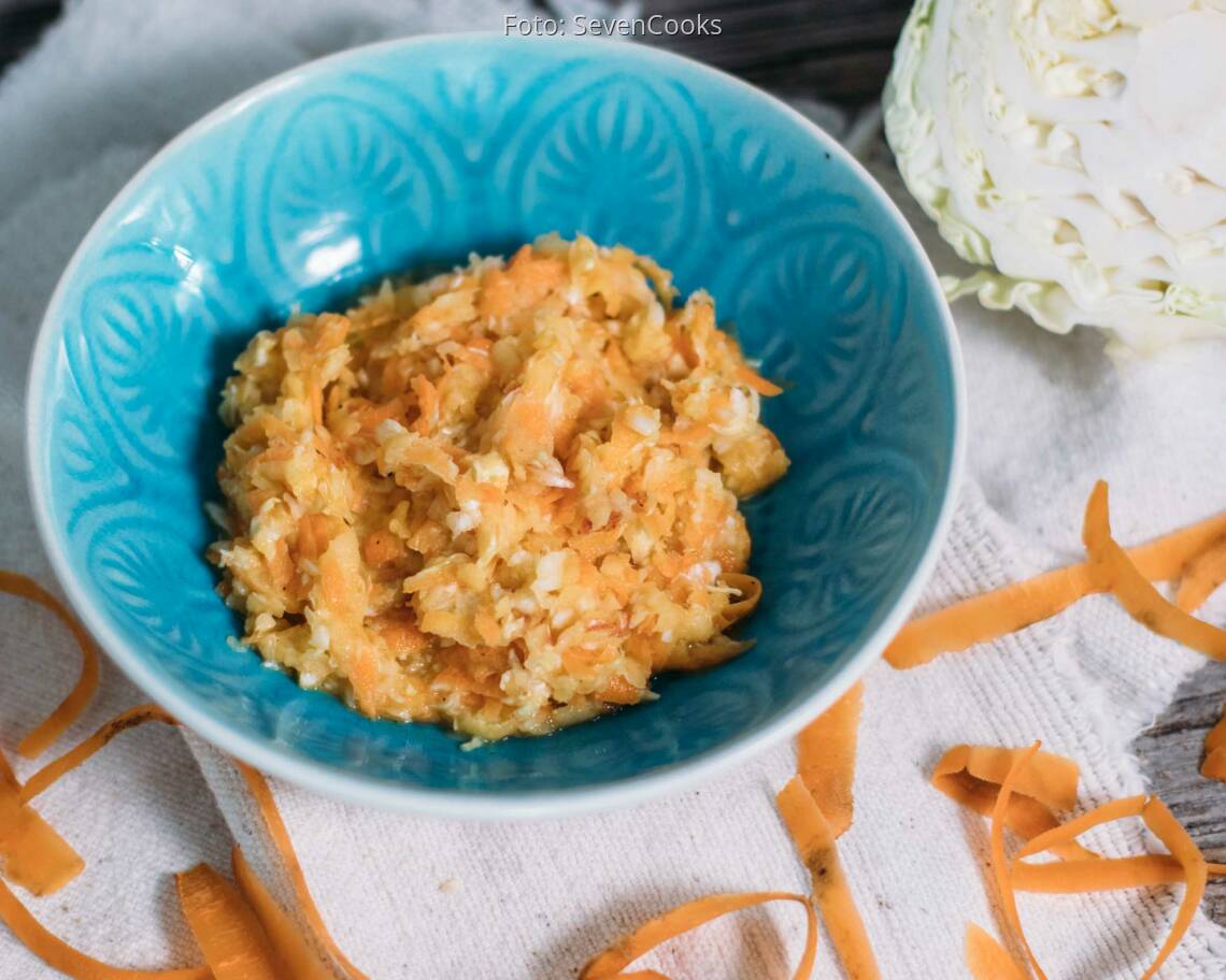 Veganes Rezept: Coleslaw mit Apfel_1