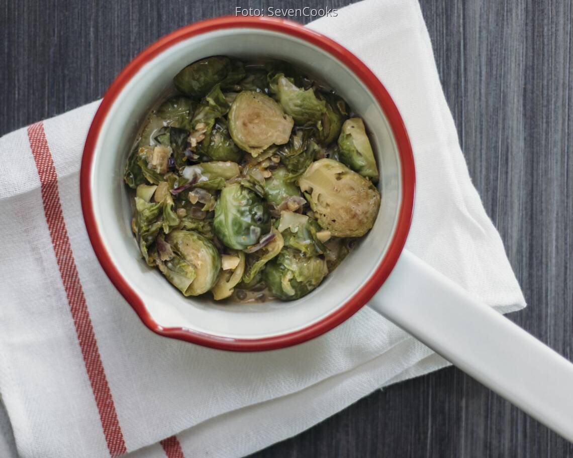 Veganes Rezept: Cremige Rosenkohlsauce