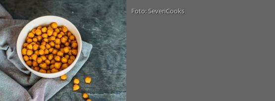 Rezeptbild für "Curry-Kichererbsen-Snack"