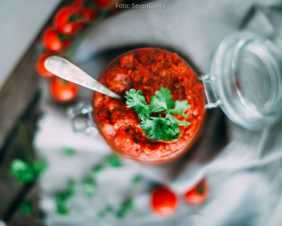 Veganes Rezept: Curry-Ketchup