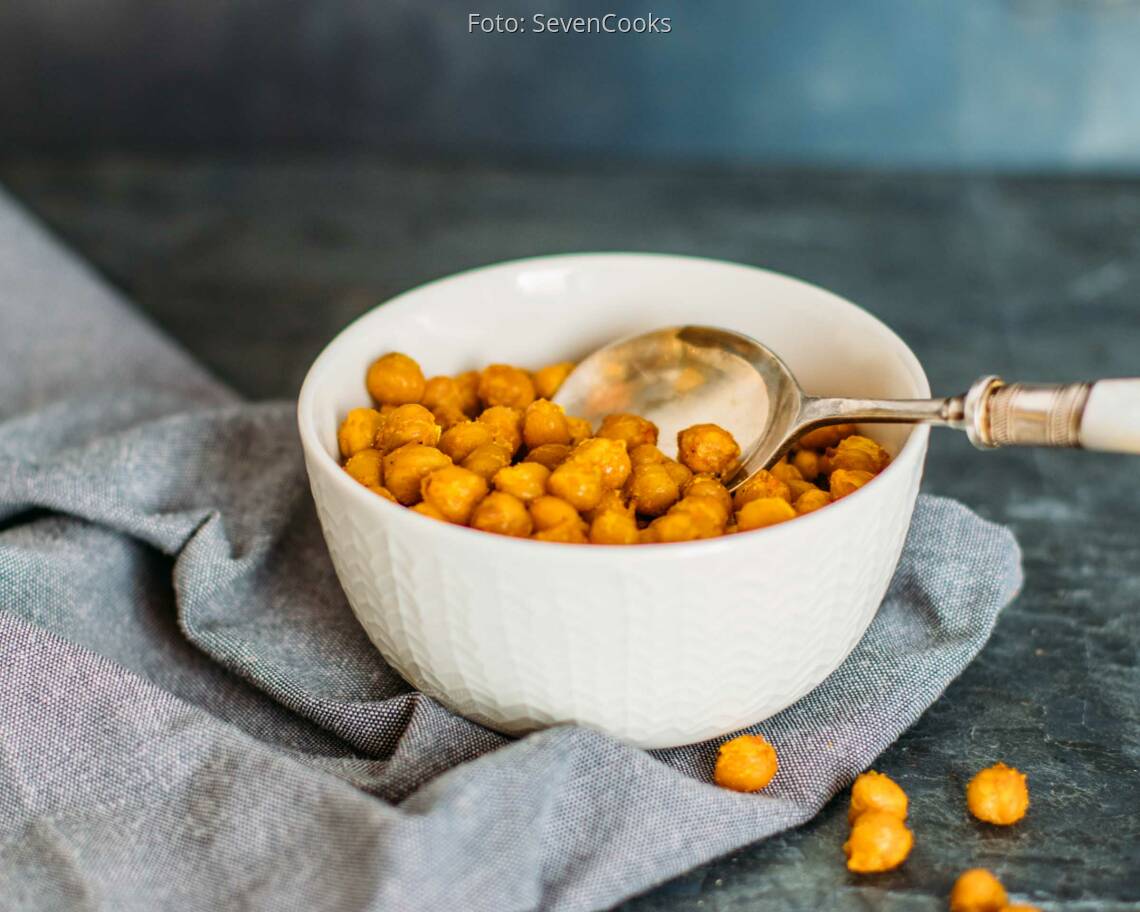 Veganes Rezept: Curry-Kichererbsen-Snack_2
