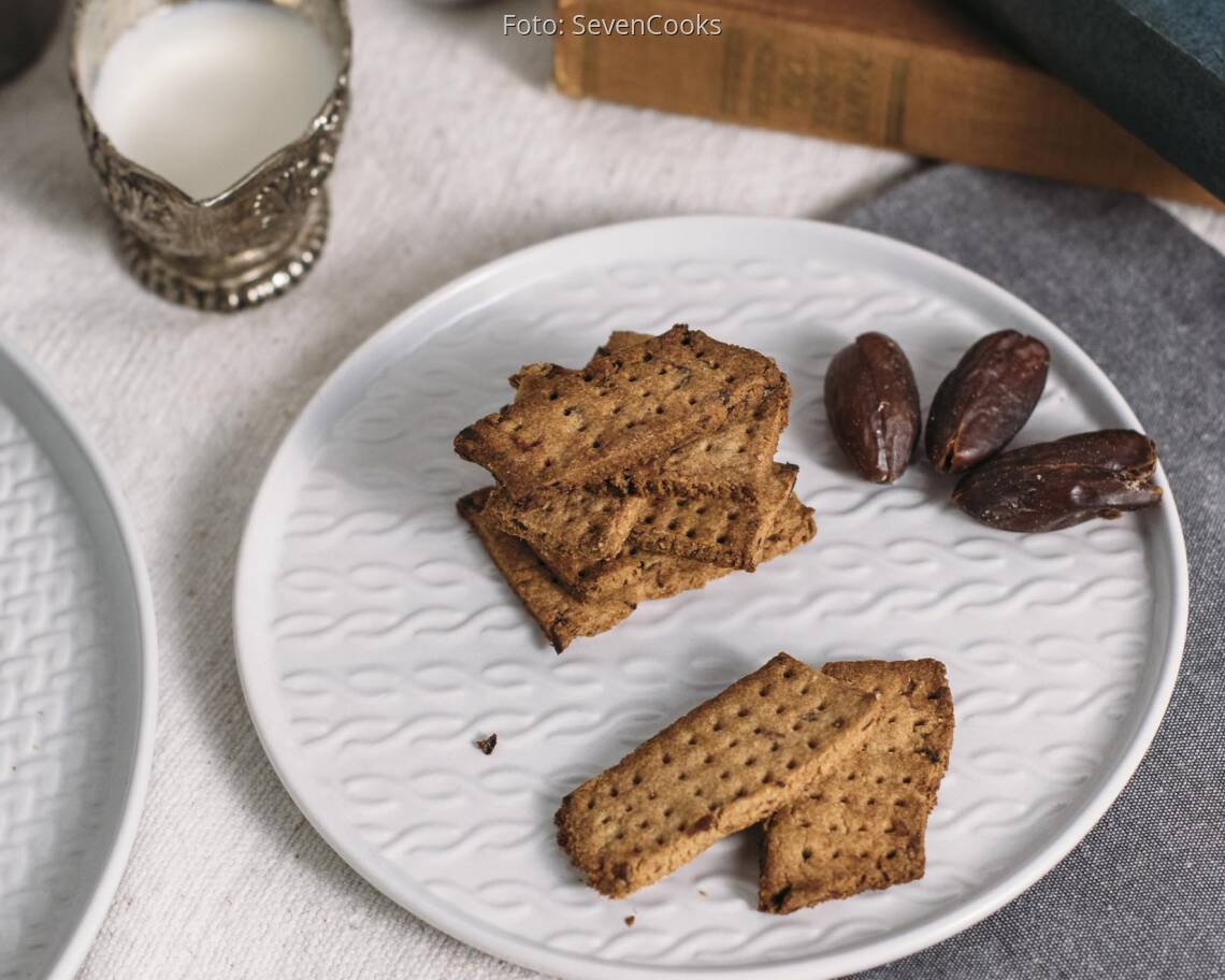 Veganes Rezept: Dattelkekse ohne Zucker