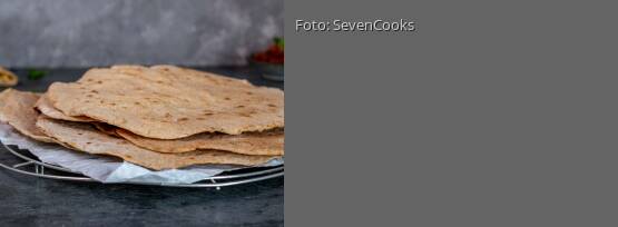 Rezeptbild für "Dinkel-Vollkorn-Wraps"