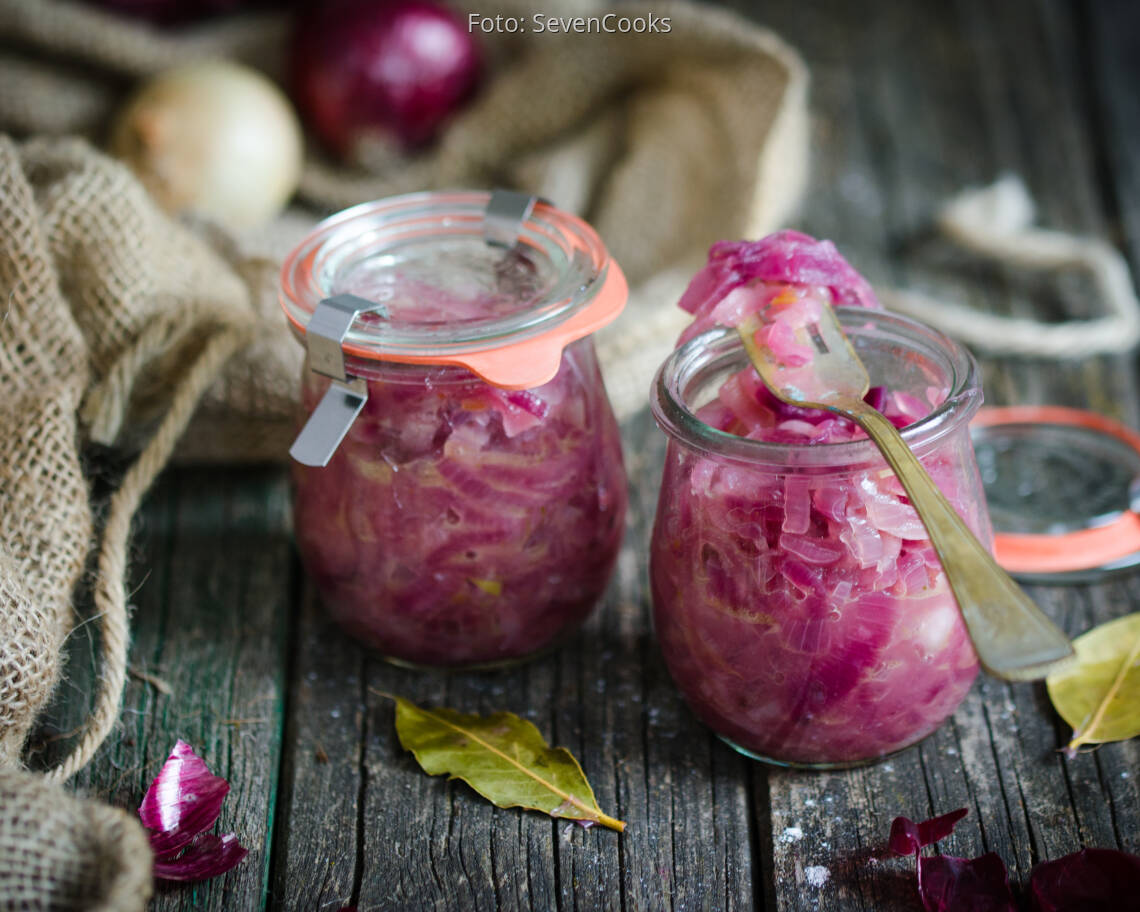 Veganes Rezept: Dreierlei Zwiebelrelish_3