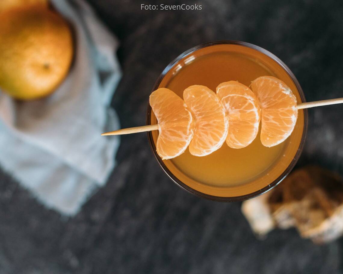 Veganes Rezept: Earl Grey – Mandarinen Eistee 3