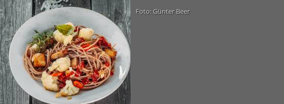 Rezeptbild für "Echte-Kerle-Pasta mit Tofu"