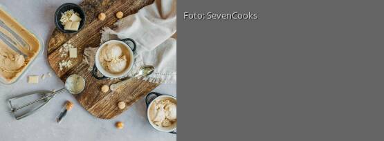 Rezeptbild für "Edles Macadamia-Tonka-Eis"