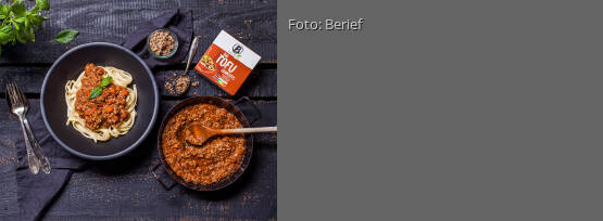 Rezeptbild für "Einfache vegane Bolognese mit Spaghetti"