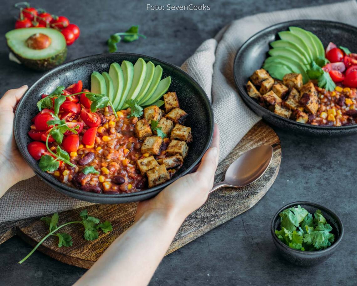 Veganes Rezept: Enchilada Bowl 3
