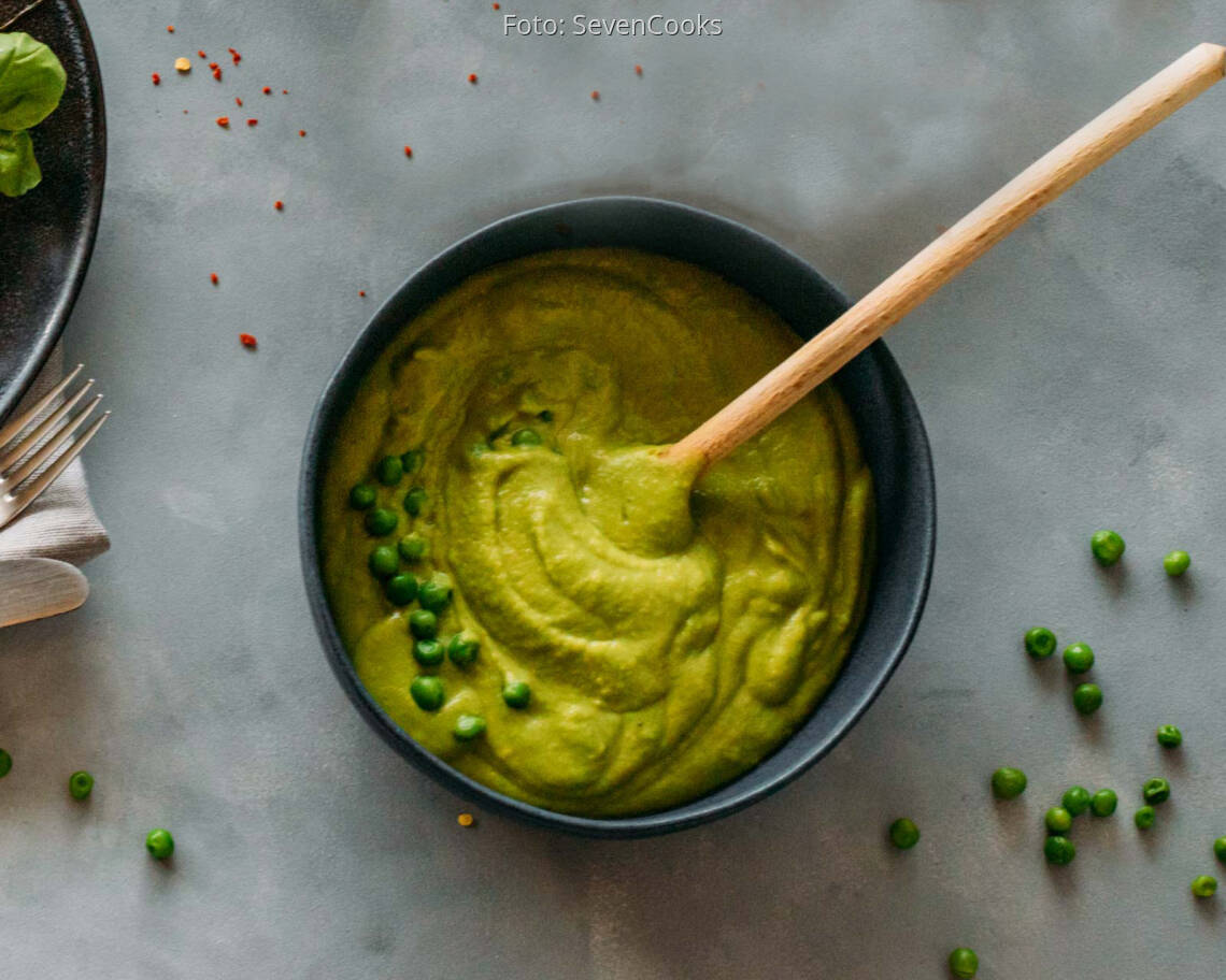 Veganes Rezept: Erbsenpüree 1