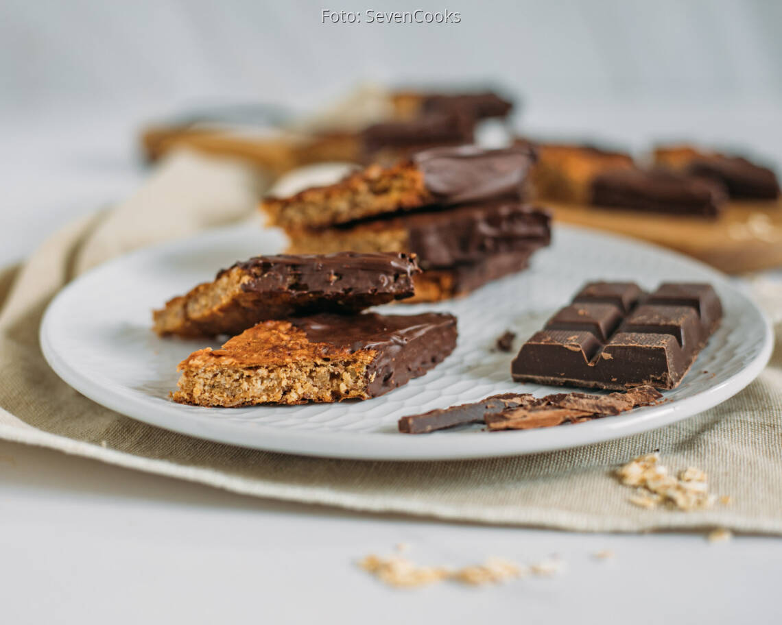 Veganes Rezept: Erdnuss Bananen Kekse