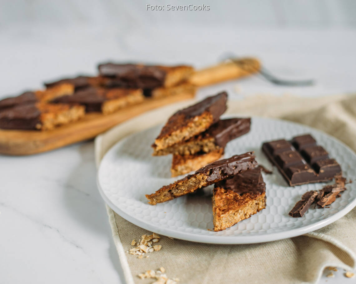 Veganes Rezept: Erdnuss Bananen Kekse