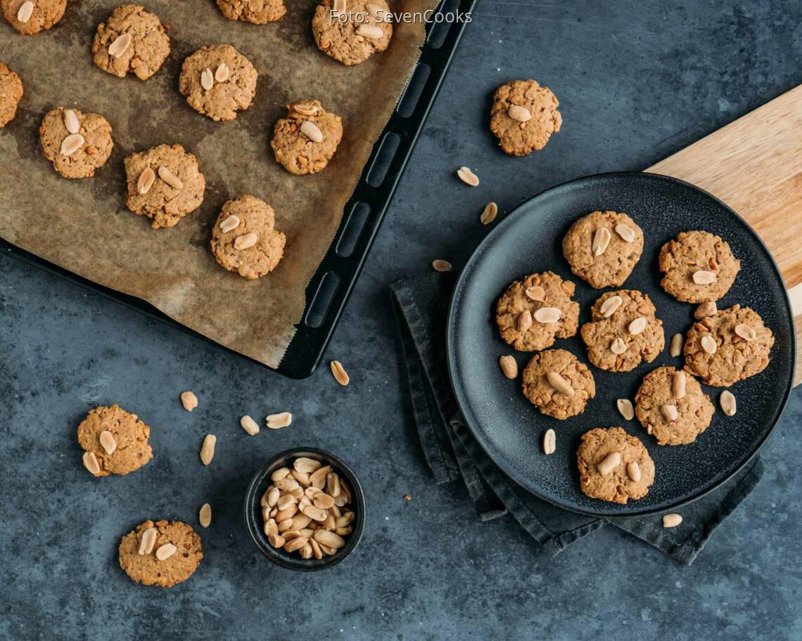 Veganes Rezept: Erdnussbutter Kekse