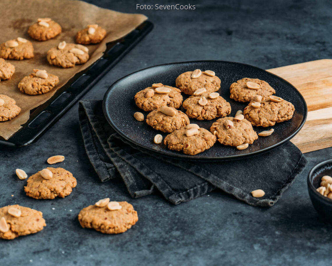 Veganes Rezept: Erdnussbutter Kekse